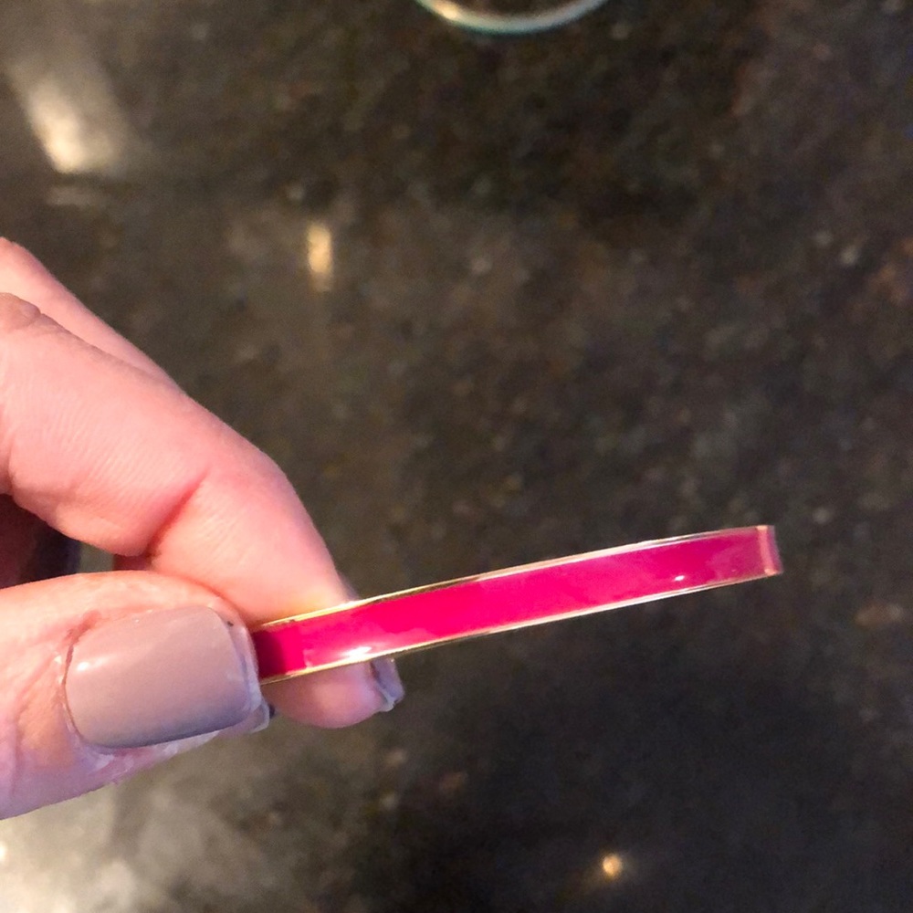 Magenta Kate Spade Skinny Bangle